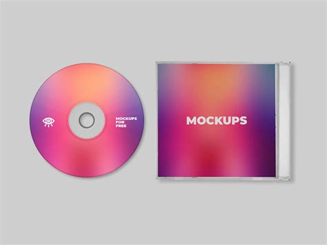 Free CD Mockup Images 